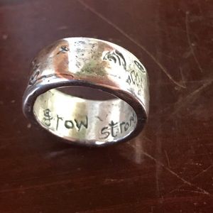 Jes Maharry “ Grow Strong” Ring